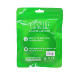 6FT Type-C to USB Cable 2.4A Heavy-Duty Durable Soft Flexible Tangle-Free Charging