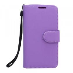 Galaxy S6 Premium Flip Leather Wallet Case with Strap