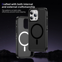 Estuche resistente y robusto Guardian Defender Armor Protection Magsafe para Apple iPhone 15 Pro Max