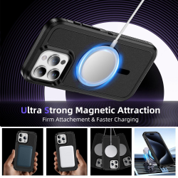 Estuche resistente y robusto Guardian Defender Armor Protection Magsafe para Apple iPhone 15 Pro Max