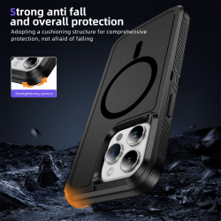 Estuche resistente y robusto Guardian Defender Armor Protection Magsafe para Apple iPhone 15 Pro Max