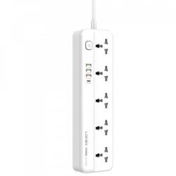 Wholesale Multi Port Power Strip 5 Outlets, 3 USBA PD/QC 3.0