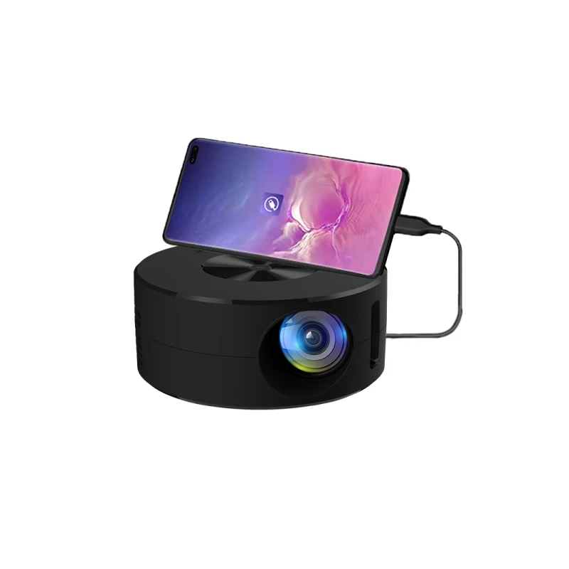 Mini Projector YT200 Portable Video Beamer Home Theater 1080P
