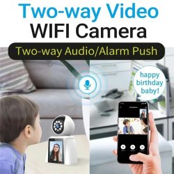 Guudgo 2K 3MP 2.8inch Screen WiFi Camera Auto Tracking Home Security Two-way