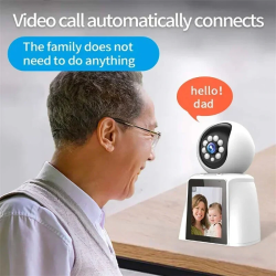 Cámara IP Guudgo 2K 3MP con pantalla de 2,8 pulgadas, WiFi, seguimiento automático