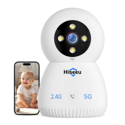 Cámara de seguridad para interiores Hiseeu FJ5C
