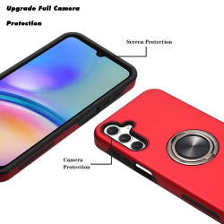 Dual Layer Armor Hybrid Stand Ring Case for Samsung Galaxy S23 FE