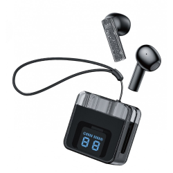 Transparent Design Noise Reduction Semi-In-Ear Wireless Earphones