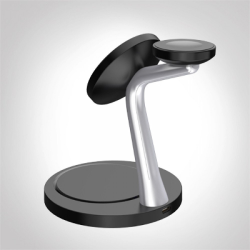 3 in 1 Magnetic Wireless Charger Station 15W Fast Charge Magnetic