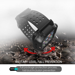 Wholesale Waterproof Shockproof Full Body Case with Built In Screen Protector for Apple Watch 6/5/4/SE [44mm]