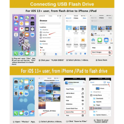 iOS OTG USB Adapter, Male to Female USB OTG Extension Cable
