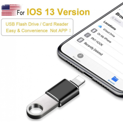 iOS OTG USB Adapter, Male to Female USB OTG Extension Cable