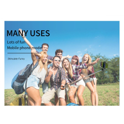 Heavy Duty 3 in 1 Aluminum Wireless Bluetooth Extendable Selfie Stick with Tripod Stand
