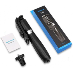 Heavy Duty 3 in 1 Aluminum Wireless Bluetooth Extendable Selfie Stick with Tripod Stand