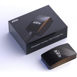 Wireless Apple iPhone CarPlay & Android Auto Adapter Dongle for Factory Wired CarPlay Cars Supports