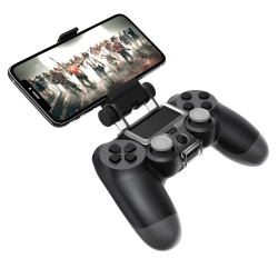 Universal Cell Phone Clamp Bracket Holder with Adjustable Stand for PlayStation 4