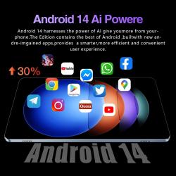 Original Pad 6S Pro Tablet 10.1 inch 16GB+1TB Android 14 xioami Snapdr
