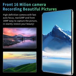 Original Tablet Android 13 11.6 Inch GPU Quad Core 16MP 32MP Dual SIM