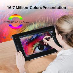 Huion Graphic Monitor Kamvas Pro 16 Drawing Tablet Screen 15.6 Inch Di