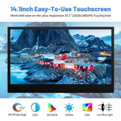 AEEZO D10 14.1" Android 14 Tablet IPS Full HD Screen Octa-core Process