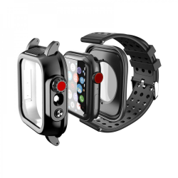 Wholesale Waterproof Shockproof Full Body Case with Built In Screen Protector for Apple Watch 6/5/4/SE [44mm]