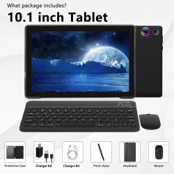 A10L 10inch Tablet Android 14 12GB RAM 64GB ROM 1TB Expand WiFi6 Face