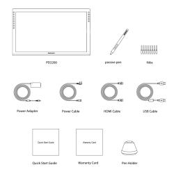 GAOMON PD2200 21.5 Inch Graphic Tablet Display with Full HD 92 NTSC Ga