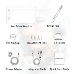 GAOMON PD1161 IPS HD Graphics Drawing Display Digital Tablet Monitor W