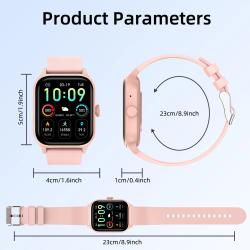 LIFEBEE Smart Watch for men women Answer/Make Calls, 1.85Inch Wireless
