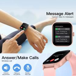 LIFEBEE Smart Watch for men women Answer/Make Calls, 1.85Inch Wireless