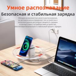 QERE Mobile Phone Magnetic Wireless Charger Station Fast Charging Safe