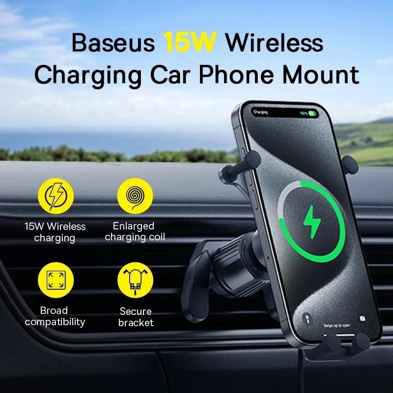 ftvae Car Phone Holder Wireless Charger Car Charger for Air Vent Mount