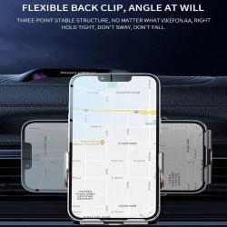 wzgae Wireless Car Charger Magnetic Auto Car Phone Holder Mount For iP