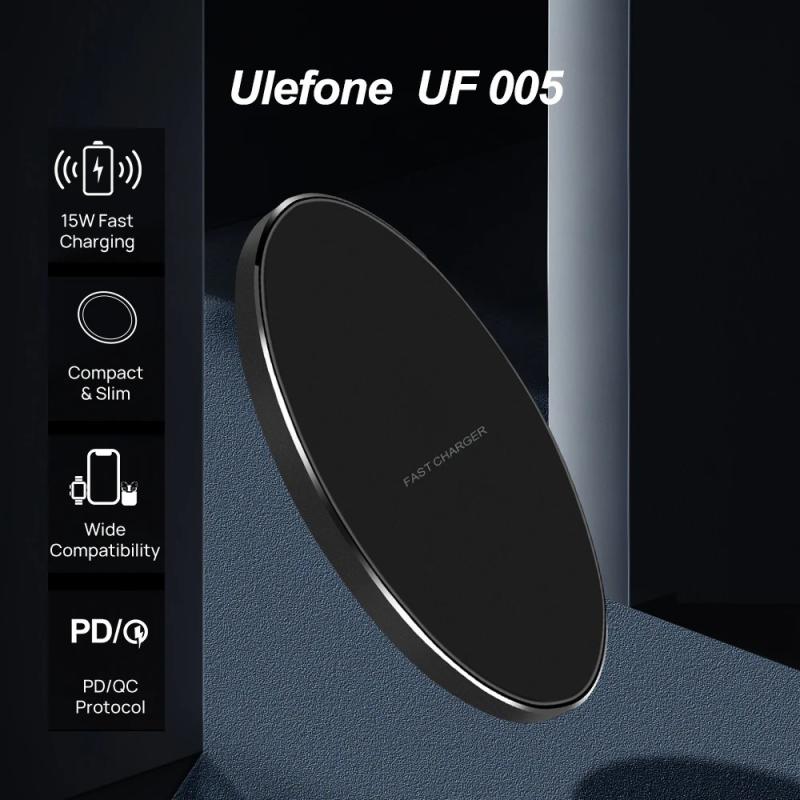 Ulefone UF005 15W Qi Wireless Charging Pad For ulefone Armor 12 power 