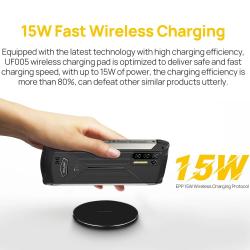 Ulefone UF005 15W Qi Wireless Charging Pad For ulefone Armor 12 power 