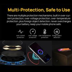 Ulefone UF005 15W Qi Wireless Charging Pad For ulefone Armor 12 power 