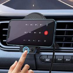 Wireless Car Charger 15W Fast Charging Strong Magnet Phone Holder 360 