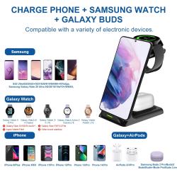 20W Wireless Chargers Stand Fast Charging Station for iPhone 14 13 iWa