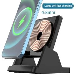 30W Wireless Charger Pad Stand Desktop Ultra-thin Mobile Phone Fast Ch