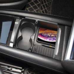 10W Car Wireless Charger Center Console Storage Box Car Interior Cente
