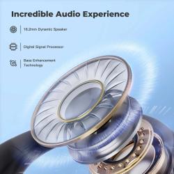 BlitzMax BM-CT2 Open-Back Headphones High-Fidelity Audio Bluetooth-com