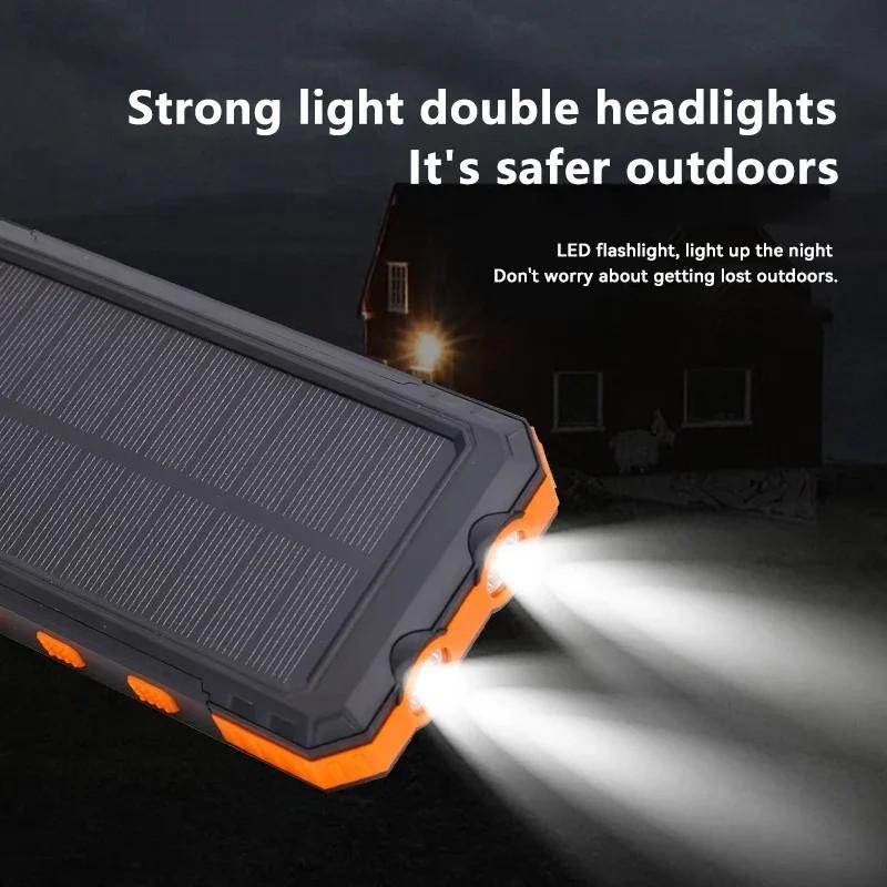 Xiaomi 200000mAh Solar Power Bank Portable Large Capacity Charger Comp