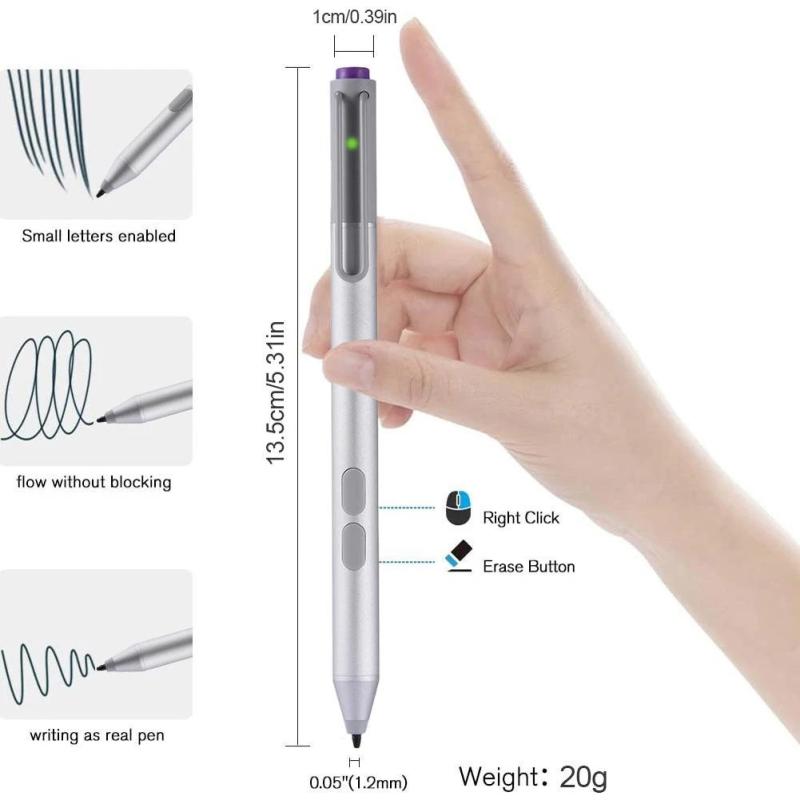 For Microsoft Surface Pro 3 4 5 6 7 8 Stylus Pen Bluetooth-Compatible 