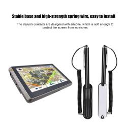 Capacitive Touch Screen Pen Black Metal High Sensitivity Stylus for Mo
