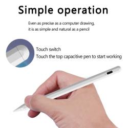 For Apple Pencil Stylus Pen for iPad 2018-2024 Palm Rejection Touch Pe