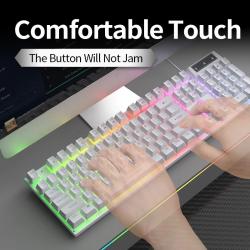 YINDIAO Keyboard Gaming Wired Laptop Desktops PC Computer Office Acces