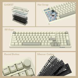Ajazz AK992 Wired keyboard Backlight Keyboard Mechanical Gaming keyboa