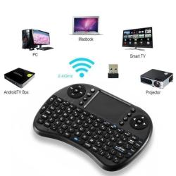 i8 2.4G Wireless Keyboard English Mini Keyboard Air Mouse Handheld Key