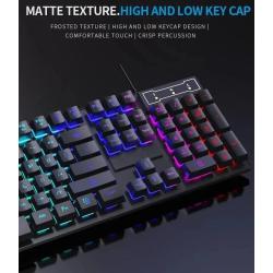 104 key Backlit Mechanical Keyboard Wired Gaming Keyboard waterproof L
