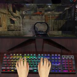 104 key Backlit Mechanical Keyboard Wired Gaming Keyboard waterproof L